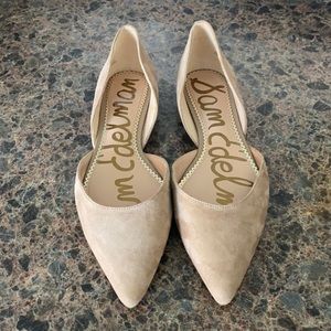 Sam Edelman Nude Flats